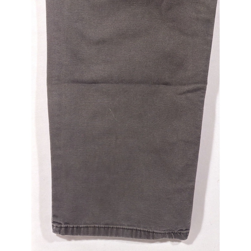 Carhartt Dungaree Work Pants Mens 36x30 Moss Green Canvas Relaxed Fit - Picture 6 of 16